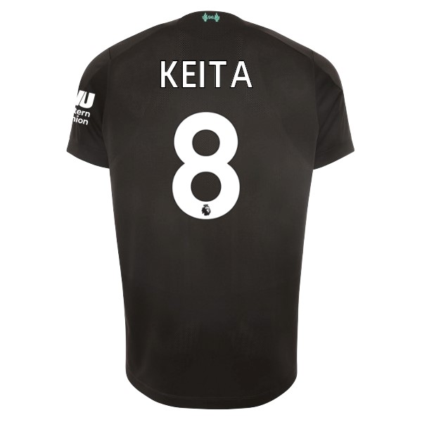Camiseta Liverpool NO.8 Keita Tercera equipación 2019-2020 Negro